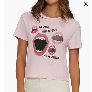 NWT Wild Fox Have the Right Jaime Graphic T-shirt XS